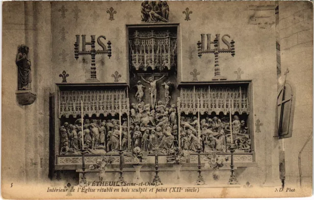 CPA Vetheuil Interior de l'Eglise FRANCE (1330450)