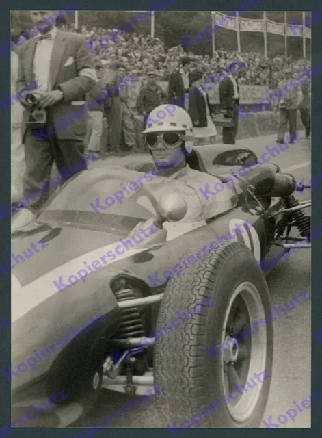 Motorsport Solitude Formel Junior Fahrer John Love Tyrell Startaufstellung 1961