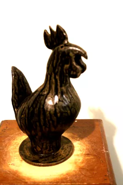 wayne hewell rooster, chicken , pottery, folk art 10'5 t x 6'' w wayne hewell rooster, chicken , pottery, folk art 10'5 t x 6'' w