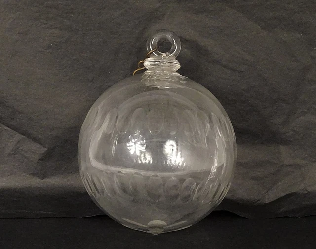 -kugel Kronleuchter Aus Kristall Baccarat Zeit 19. Jhd.