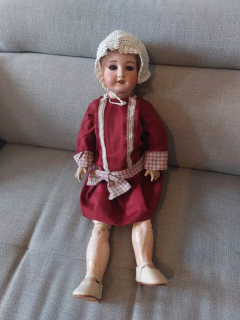 Ancienne poupée UNIS FRANCE 301 8 53 cm no Jumeau Steiner Bru SFBJ