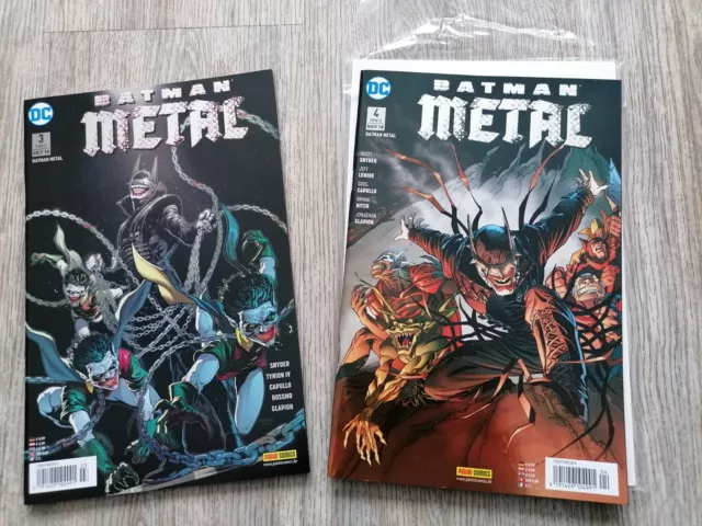 Batman Metal Hefte Nr. 3 + 4..Panini Comics 2018