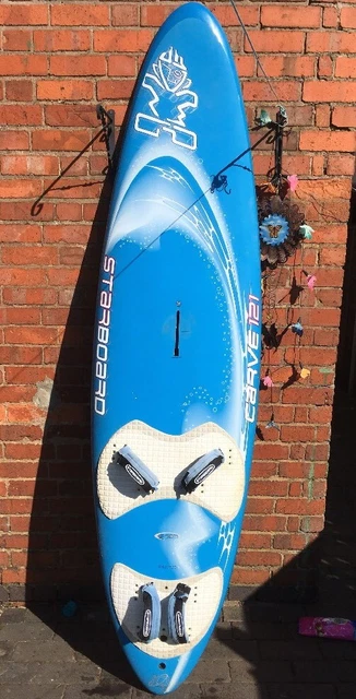 STARBOARD CARVE 121 Windsurfing board With Foot Grips £42.89 