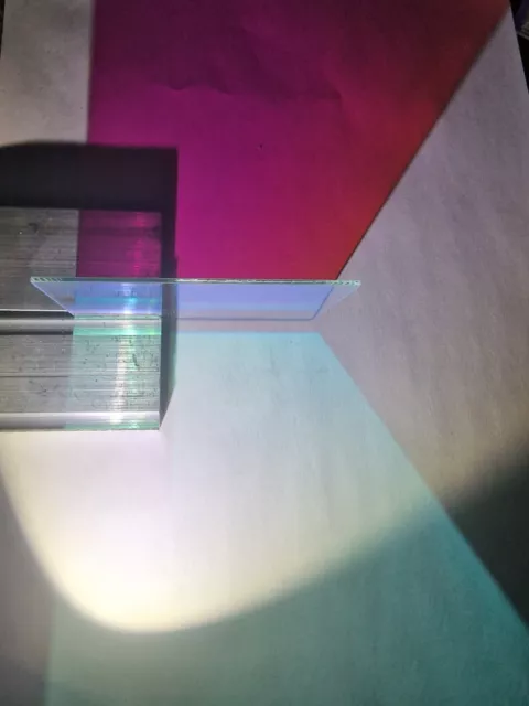 Dichroic Prisma Prismen HQ Farbspalter Restlicht Spalter - rot Abspalter
