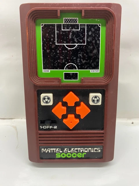 1978 MATTEL ELECTRONICS Soccer Handheld Early Electronic Game Not