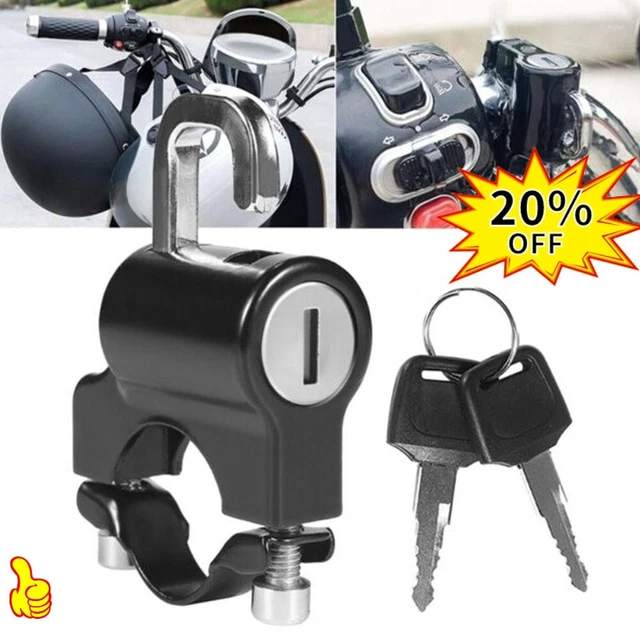 Serratura casco lucchetto antifurto universale per manubri moto