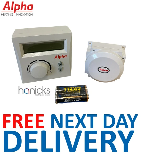 ALPHA COMBI BOILER 7 Day Wireless Digital Easystat Room Thermostat 7.