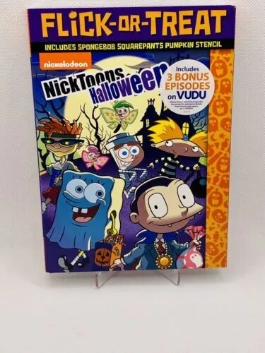 NICKTOONS - Halloween Tales of Fright DVD + Slip Cover  Brand New