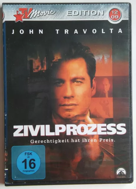 DVD Zivilprozess mit John Travolta FSK ab 16 TV Movie Edition 12/09