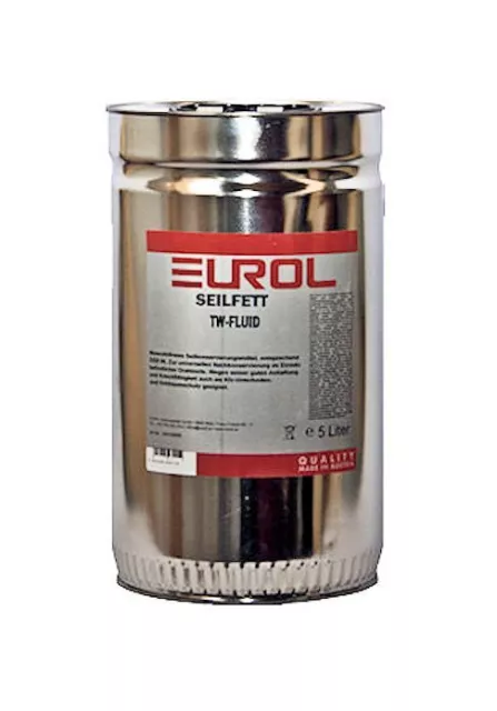 Grasso corda Eurol TW-Fluid conservazione cavità/5 litri