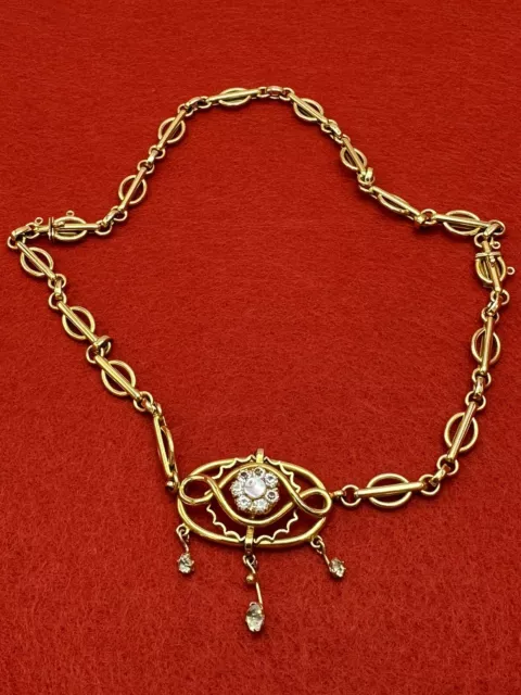 collier - bracciale collana vintage inizi 900 GOLD ORO antico 12 kt collier - bracciale collana vintage inizi 900 GOLD ORO antico 12 kt