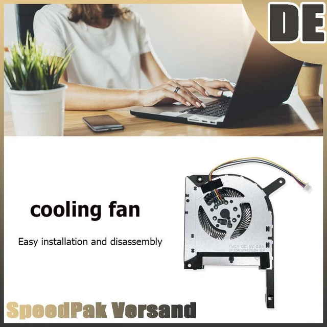 Ventola Raffreddamento Per Laptop ASUS TUF – Per GPU E CPU – DFS5K12304363H – 4 Pin – Lega Alluminio – 2 Pezzi - 3