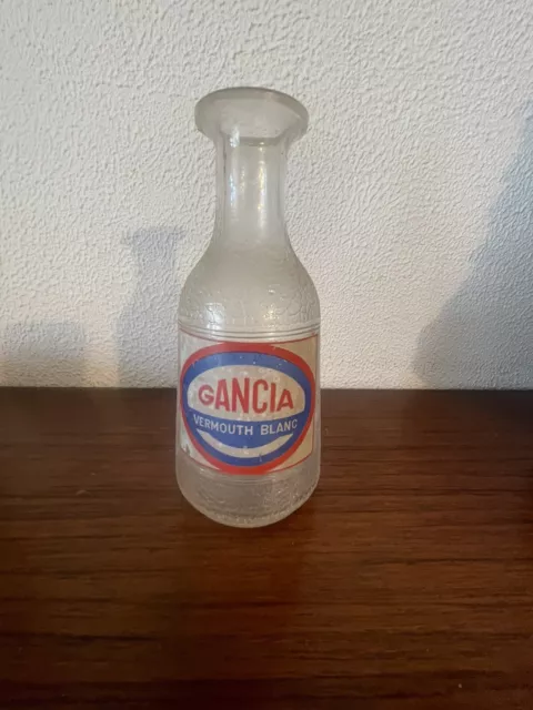 ￼ Carafe Gancia Vermouth Blanc Bon État..