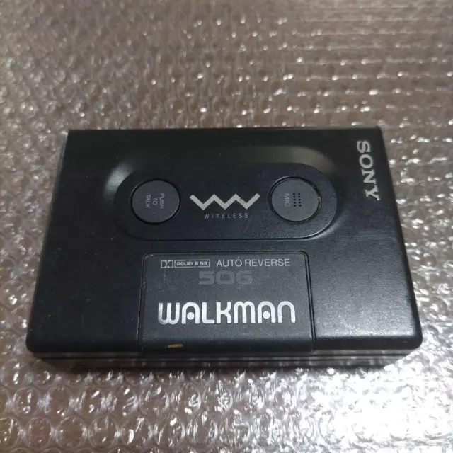 Sony Wireless Walkman Cassette Player WM-506 Junk As is