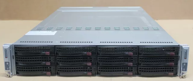 Supermicro SuperServer 6027TR-DTRF 2-Node Server X9DRT-HF CTO No CPU/Memory/HDD