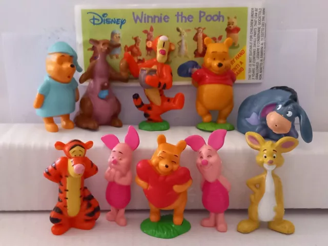 Extra Kinder Ferrero Sorpresine Zaini Scegli Figure Serie Winnie Pooh Disney Rar