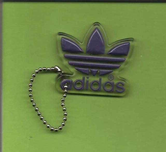 1-Adidas Purple Soft Rubber Keychain