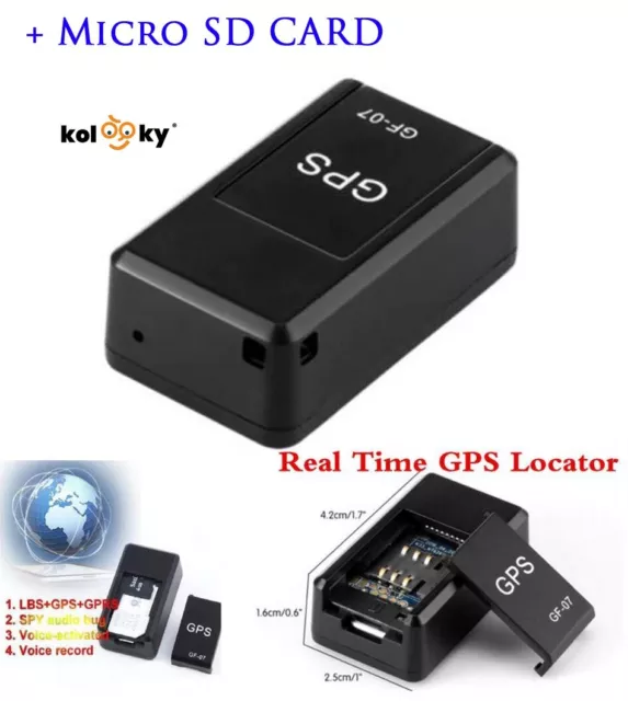 GPS Tracker Mini Tracking Device Magnetic Car Kids GSM GPRS Real Time Locator