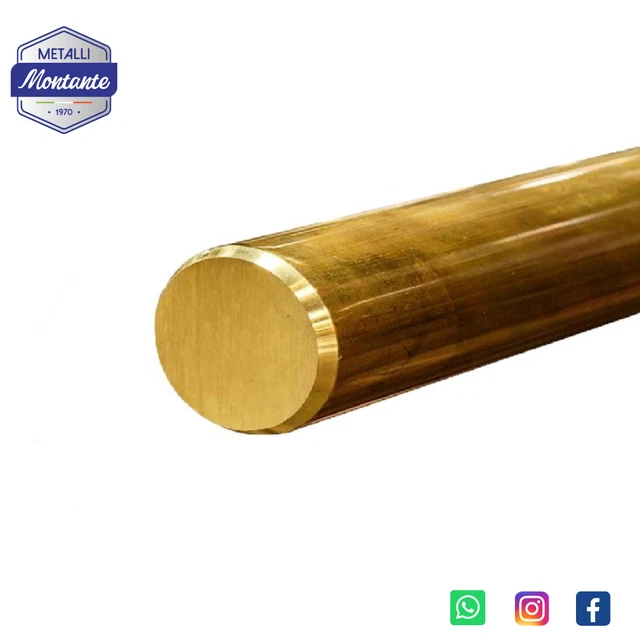 Barra Tonda Ottone 19 Mm | , Semilavorati Metallici Online - Foto 2