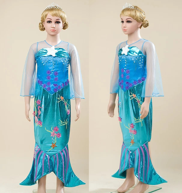 Vestito carnevale ariel sale