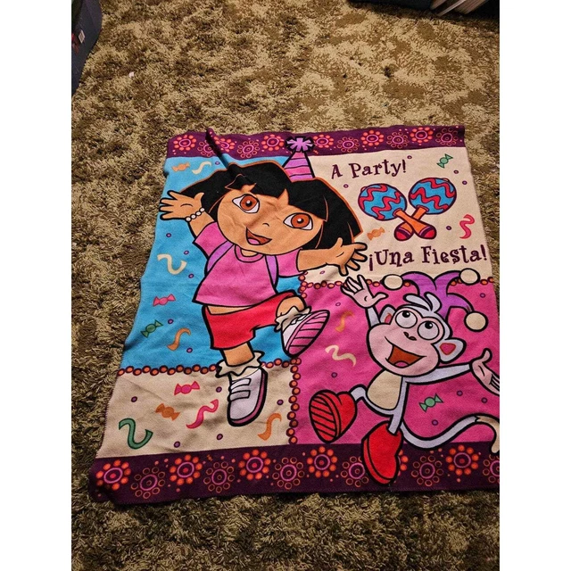 Dora the explorer blanket nick jr