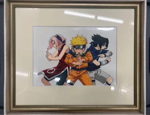 NARUTO naruto sakura sasuke Jumpfes 2004 Animation Cel