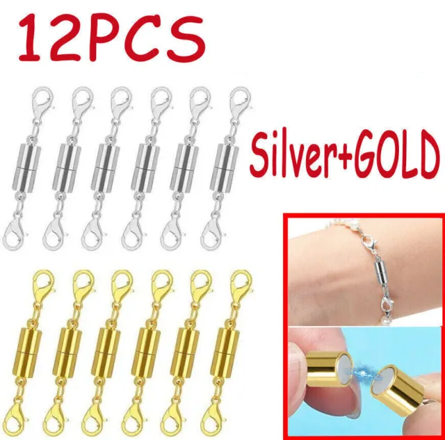 1x Strong Magnetic Jewelry Clasps 3 Strand Bracelet Closures Necklace  Fastener