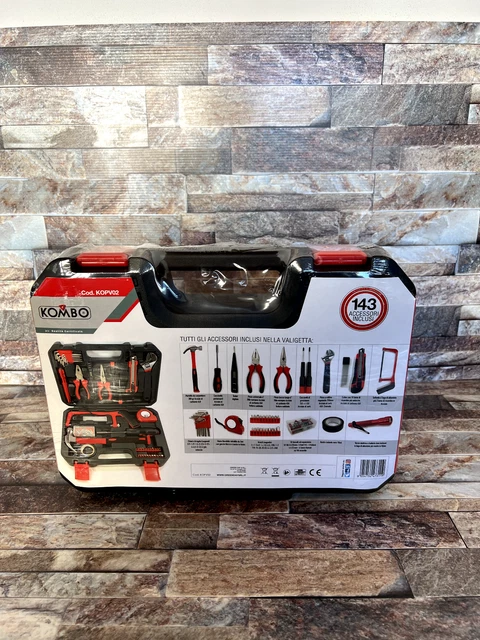 SET kombo 143 Pz in valigetta
