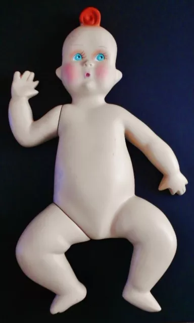 Rare Vintage 1930's 40's Plaster KEWPIE DOLL MANNEQUIN  baby infant child  25"