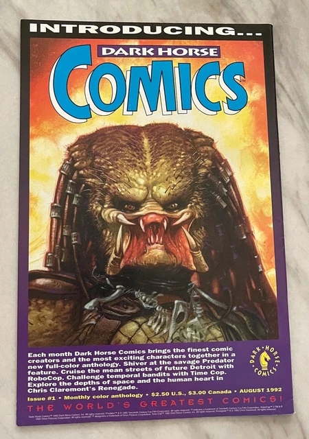 Nexus The Liberator #1 Comic Book Dark Horse Comics 1992 3