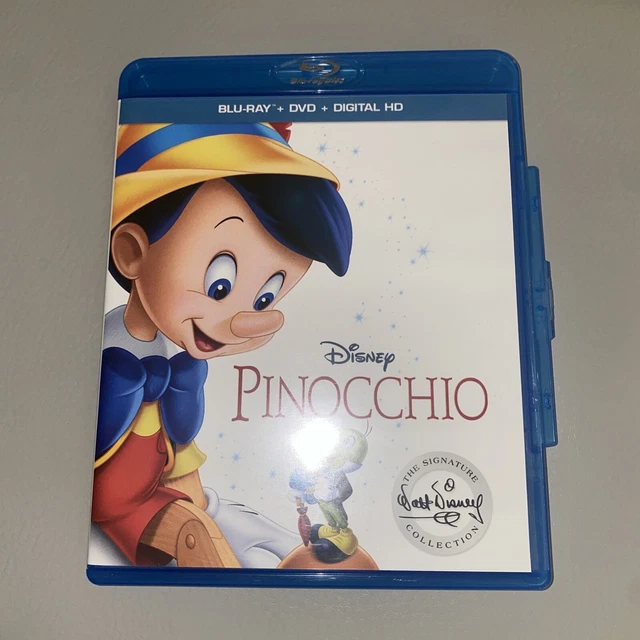 Pinocchio (Blu-ray, DVD, 1940) NO Digital Code