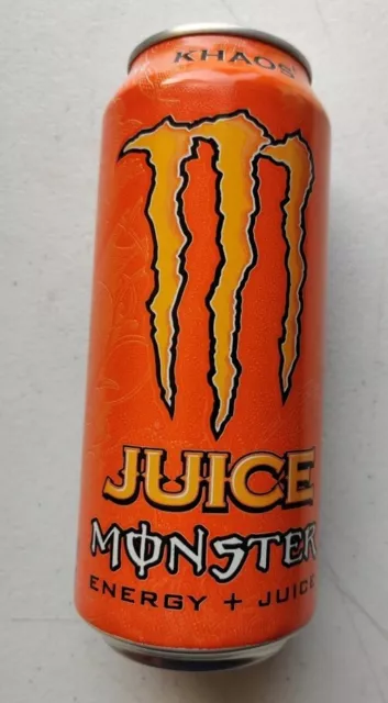 Discontinued Collectable Monster Energy Khaos 30% Juice Full Unopened Can