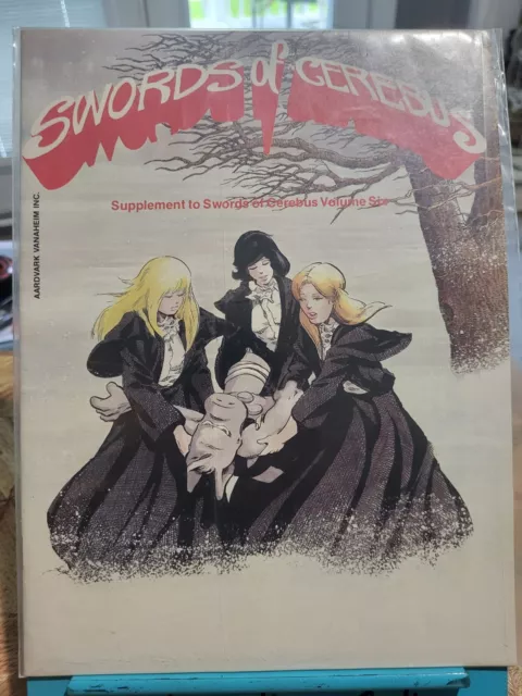 Swords of Cerebus Comic Book Volume Six Supplement AV 1984 Vintage