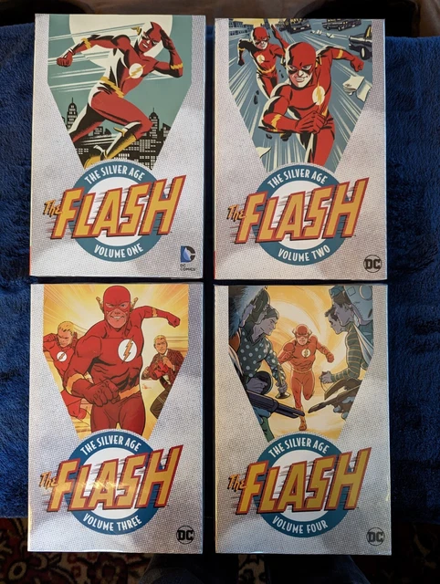Flash The Silver Age Lot Vol 1 2 3 4 Softcover TPB - Full Color - NM