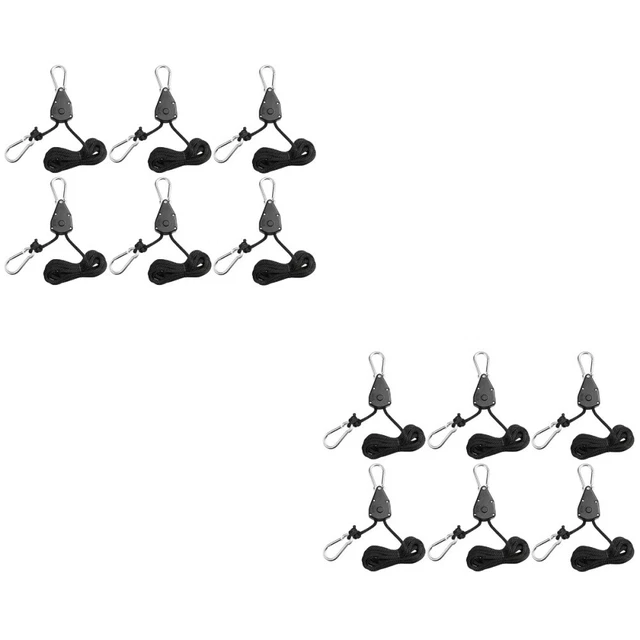 12 Pcs Wachsen Licht Aufhänger Pulley Hebe Seile Wachsen Licht Heben Seil