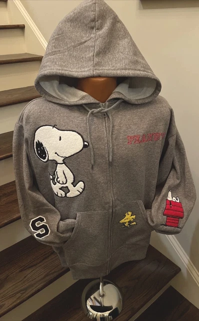 Snoopy zip deals up hoodie