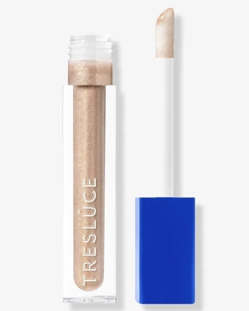 Brillo labial líquido repleto deslumbrante Tresluce Beauty 0,17 oz 5,3 ml hidratante vegano