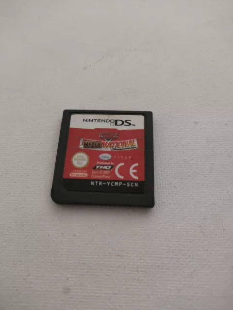 Cars Mater National Nintendo Ds Game Cart