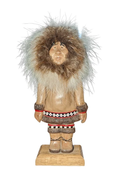 ✨ People of Alaska "Mary" figurine. A.R.T Alaska Art Vintage Native Alaskan