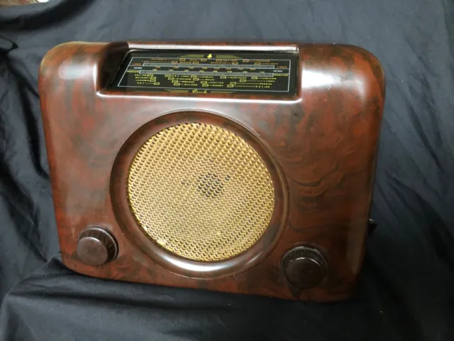 Vintage Bush Valve Radio  DAC 90A - Bakelight,Beautiful Condition, Fully Working