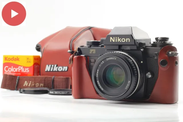 N MINT CASE] NIKON F3 Eye Level SLR Film Camera Ais Ai-s 50mm f