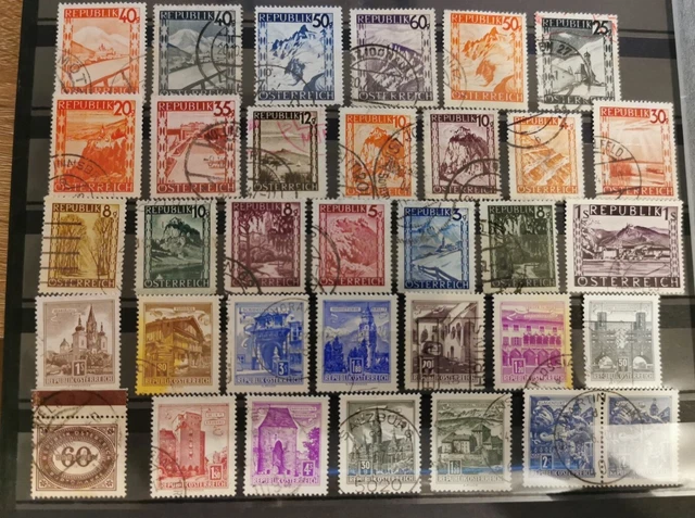 Briefmarken Österreich Lot gestempelt