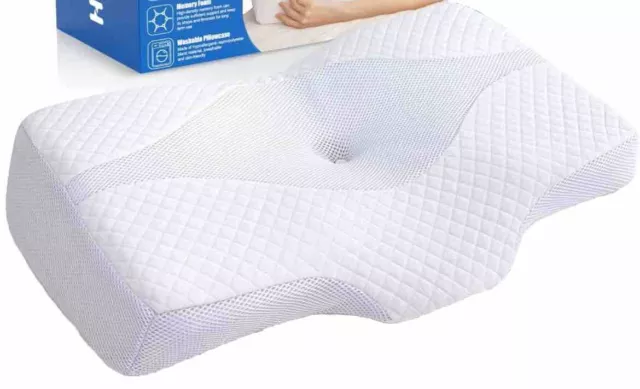 Contour Memory Foam Kissen Schlaf Orthopädisch Gebärmutterhals für Kopf Hals Rücken Unterstützung