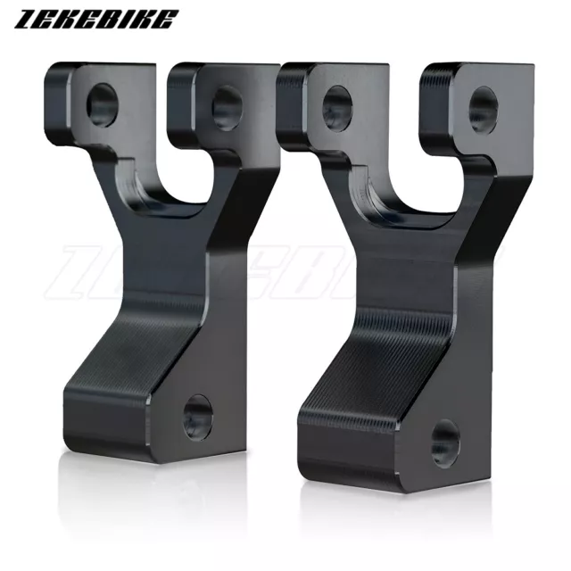 Kit abbassamento anteriore moto per Yamaha Raptor 660 660R YFM660R 2001-2005 nero