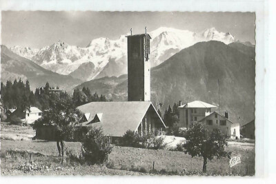 CPA/DEP 74/PLATEAU D'ASSY EGLISE 