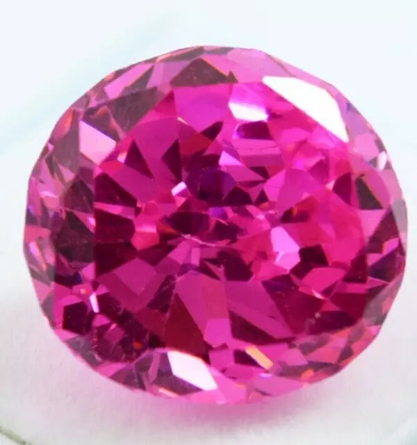 90.00 Cts Precious Combodian Natural Pink Zircon Round Cut Loose Gemstone 3