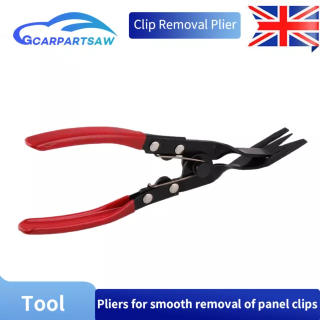 Trim Clip Removal Pliers Car Van Door Panel Fascia Dash Upholstery Remover Tool