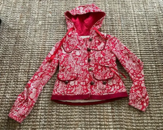 Rare Anthropologie "Corduroy Parka " Coat Jacket Size 2