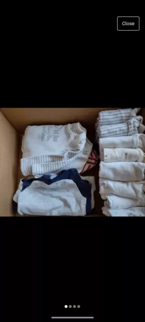 Unisex Gender Neutral Baby Clothes Bundle Newborn 0-3 Months Boy Girl