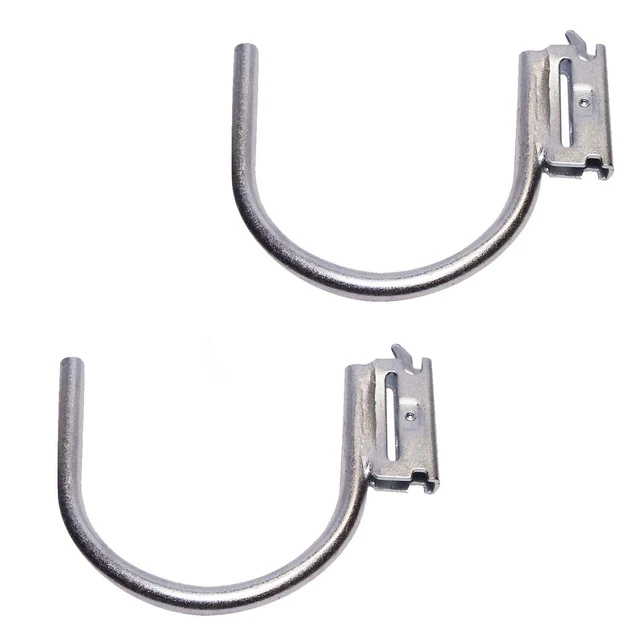 SNAP-LOC E-Track Multi-Purpose J-Hook 4 Inch Hanger 2-Pack